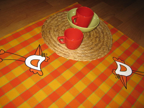 Ubrus Slepička Oranžový — foto 2