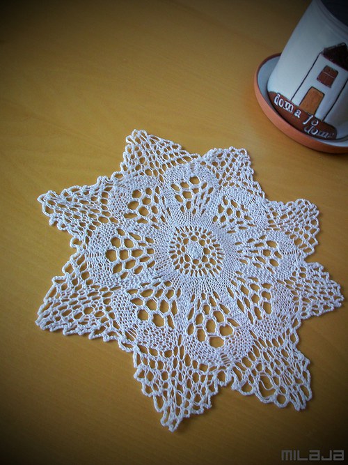 Vločka Pletená Dečka ∅ 20cm č.3 — foto 2