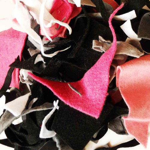 Odstřižky filcu mix — foto 6