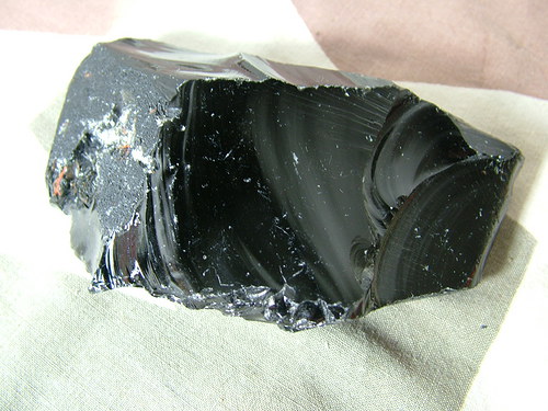 Obsidián černý 257 g — foto 2