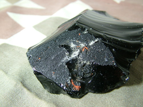 Obsidián černý 257 g — foto 5