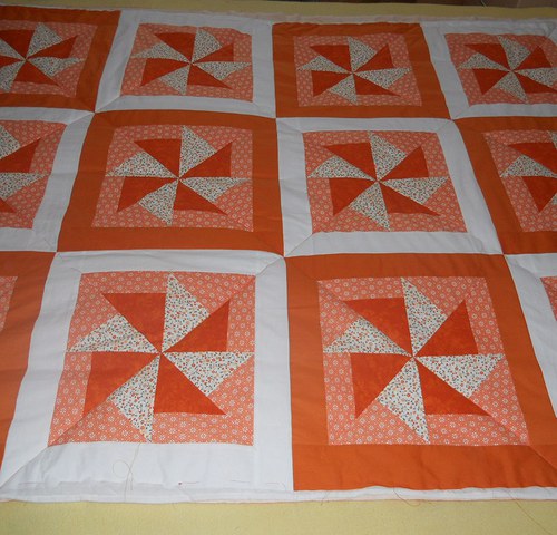 Oranžová deka — foto 2