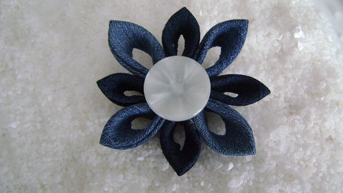 Kanzashi brož — foto 2
