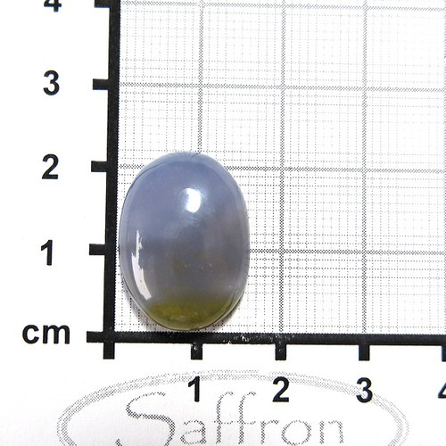 Extra Modrý chalcedon, kabošon č.2 — foto 2