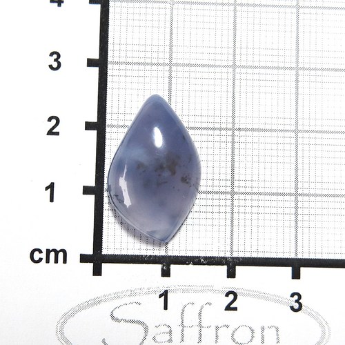 Extra Modrý chalcedon, kabošon č.4 — foto 2