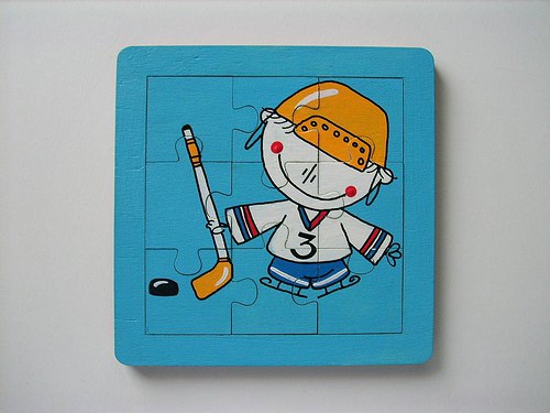 Dřevěné puzzle — foto 3