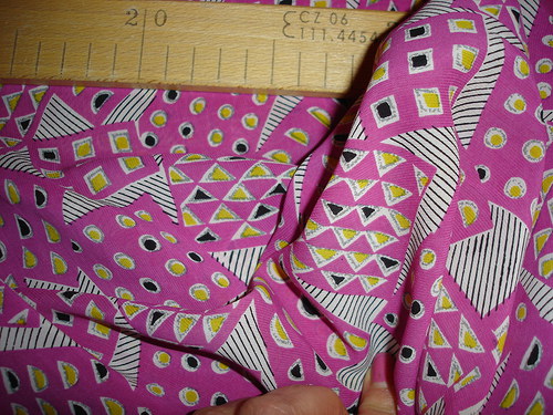 Letní polyester šíře 90cm cena za 10cm — foto 2