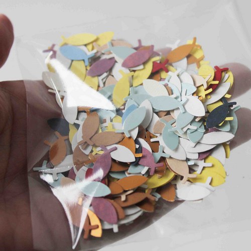 Výseky-rybička -velký mix cca 300ks — foto 2