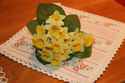 Svazeček malých narcisek — foto 2