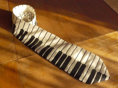 Hedvábná Kravata - Piano — foto 6