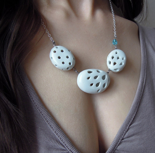 Freya (porcelánový náhrdelník) — foto 4