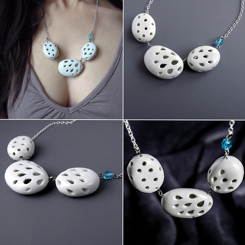 Freya (porcelánový náhrdelník) — foto 5