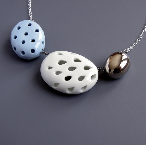 Idunn (porcelánový náhrdelník) — foto 3