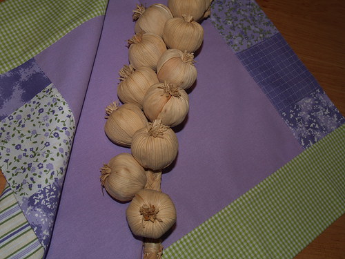 Ubrus v barvách levandule — foto 3