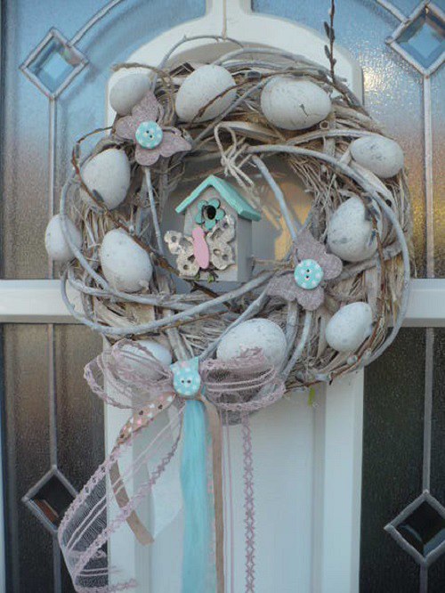 Věnec Shabby Chic styl — foto 2