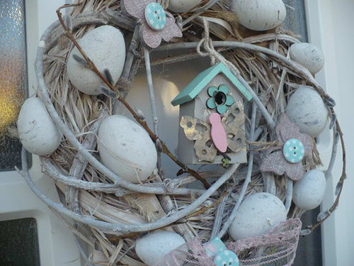 Věnec Shabby Chic styl — foto 3