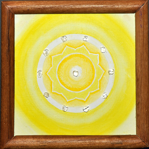Mandala olej J3.čakra — foto 2