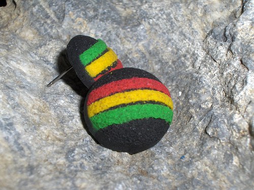 Rasta náušnice — foto 2