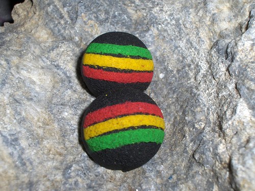 Rasta náušnice — foto 3