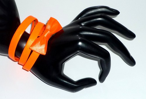 Neonový náramek basic Orange — foto 2