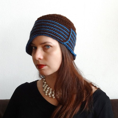 Eliška rychle, elegantně - řidičský klobouček — foto 6