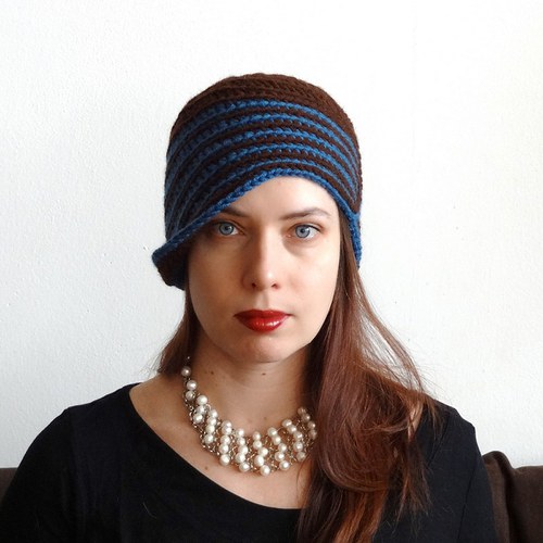 Eliška rychle, elegantně - řidičský klobouček — foto 3