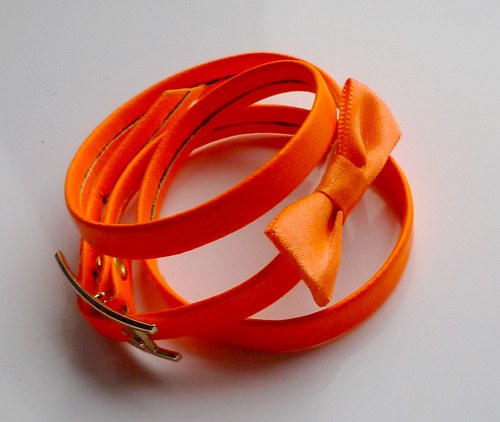 Neonový náramek basic Orange — foto 3