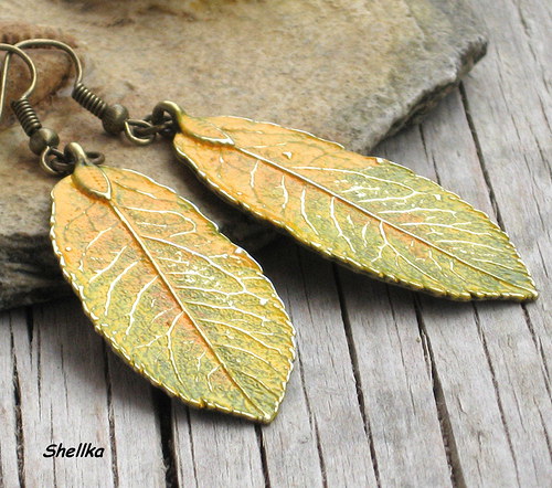Náušnice ,,LEAFS,, — foto 2