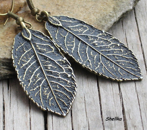 Náušnice ,,LEAFS,, — foto 2