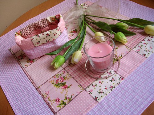 Růžový Patchwork na Sladkém Podkladu..... — foto 2