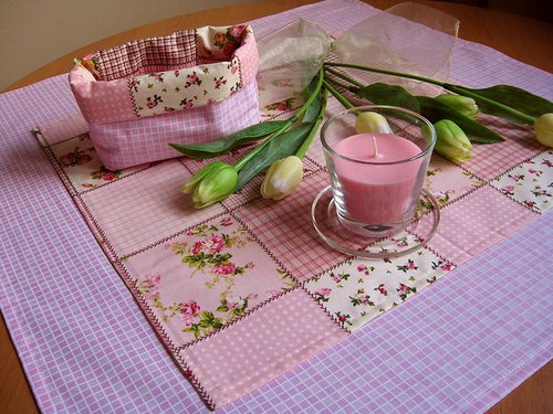 Růžový Patchwork na Sladkém Podkladu..... — foto 5