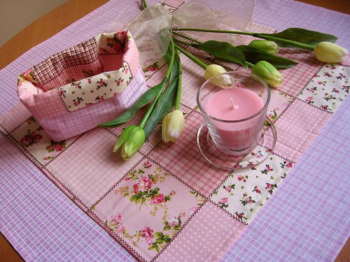Růžový Patchwork na Sladkém Podkladu..... — foto 6