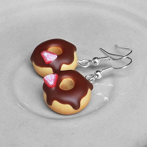 Donuty s jahůdkami — foto 3