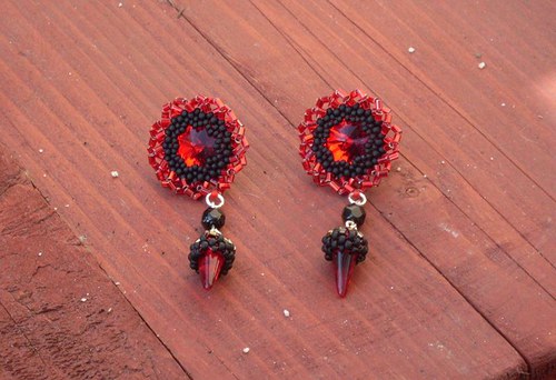 Ďábelské swarovski rivolky (14mm) — foto 3