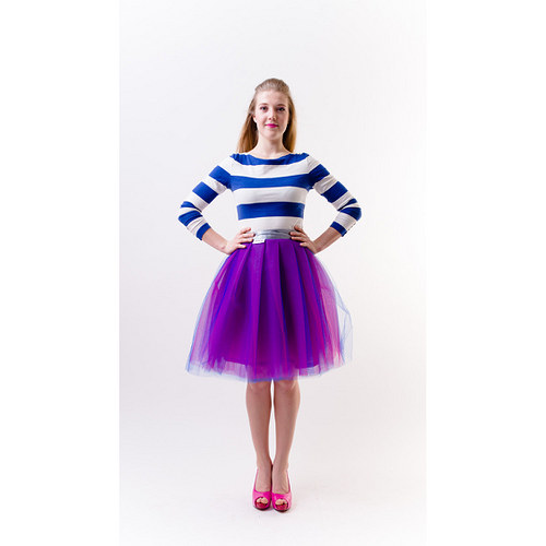 TUTU pink/blue růžová stuha! — foto 3