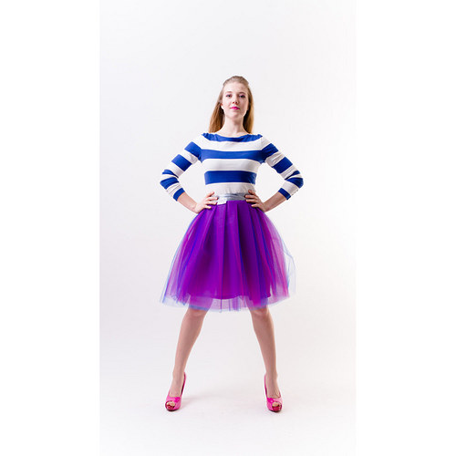 TUTU pink/blue růžová stuha! — foto 4