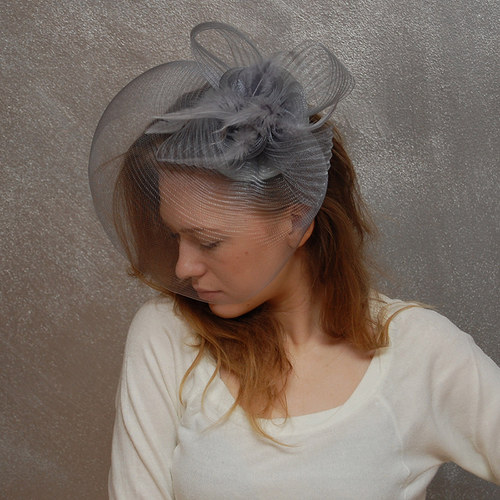 Silver Dream ... klobouk či fascinator — foto 3