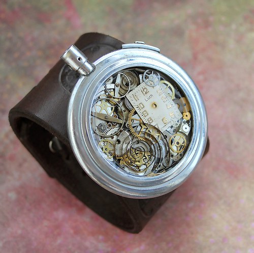 Steampunkový náramek — foto 2
