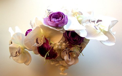 Elegantní dekorace s orchidejemi — foto 3