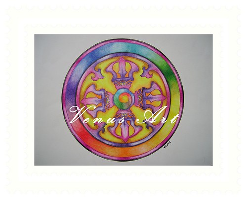 Buddhistická mandala - Vadžra — foto 2