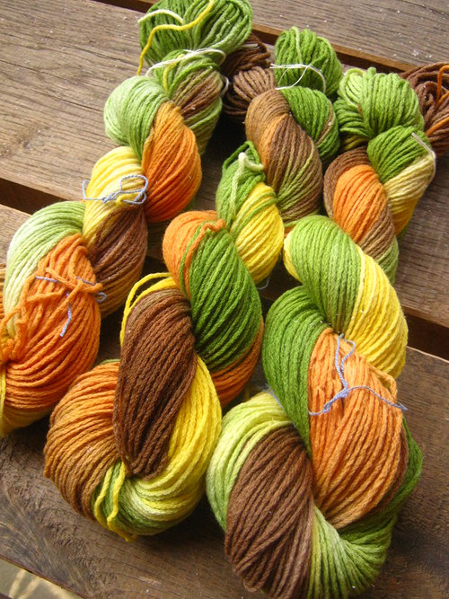Merino bez superwash Listí šustí — foto 2