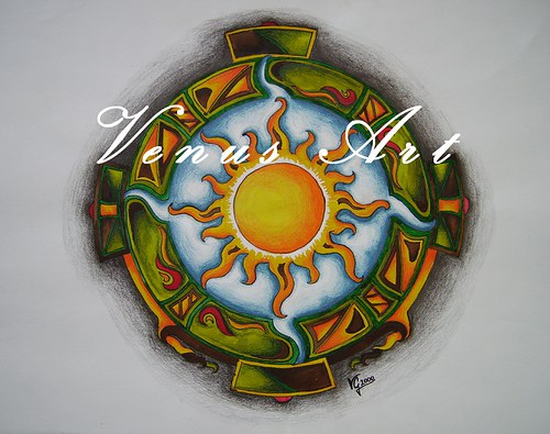 Sluneční mandala /menší/ — foto 2