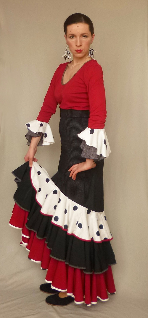 Olé - flamenkový kostým — foto 3