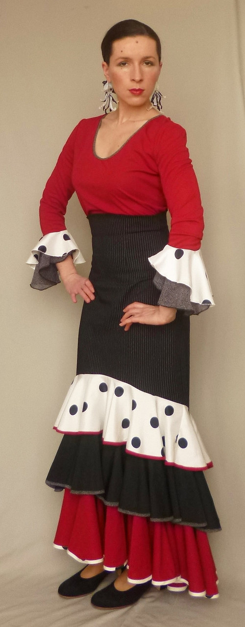 Olé - flamenkový kostým — foto 5