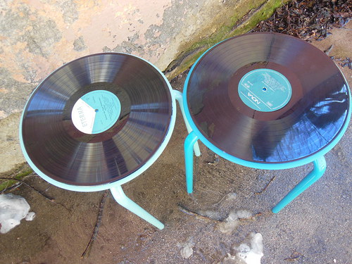 Stoleček / stolička VINYLKA — foto 6
