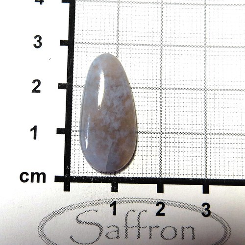 Modrý chalcedon ,kabošon č.1 — foto 2