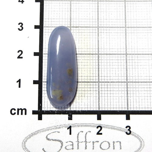 Modrý chalcedon ,kabošon č.3 — foto 2