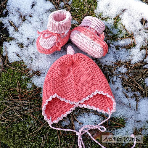 Světle růžové bačkorky, bambus, vel. 9 cm — foto 6