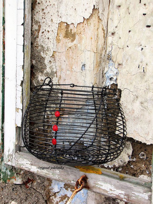 Pro berušku... drátovaný košík — foto 2
