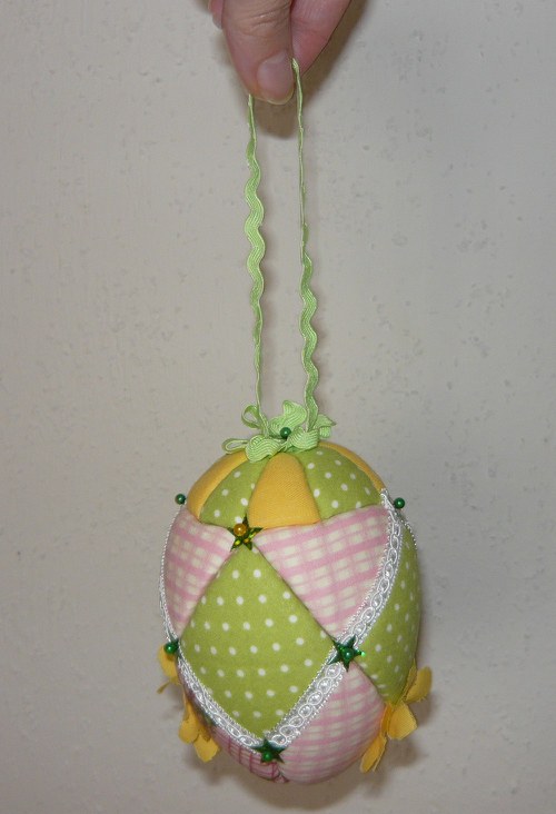 Velikonoční patchwork vajíčko — foto 2